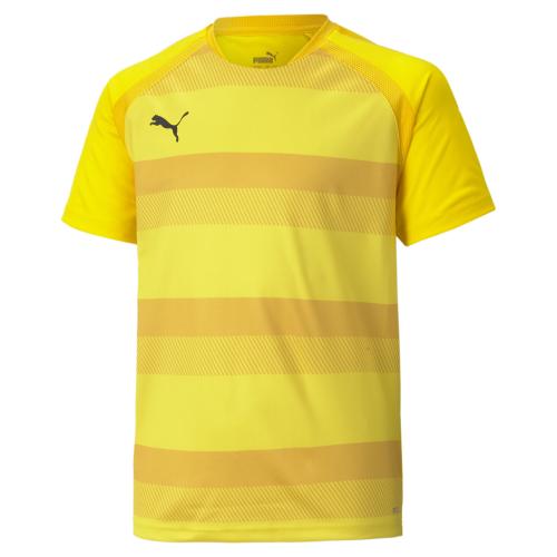 Puma teamVISION Jersey Jr - Cyber Yellow-Spectra Yellow-Puma Black (Grösse: 152) von Puma