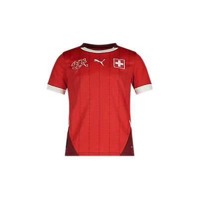 Schweiz Home Replica Kinder Fussballtrikot EM 2024 von Puma