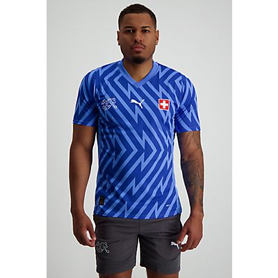 Schweiz Replica Herren Torwarttrikot EM 2024 blau von Puma