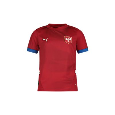 Serbien Home Replica Kinder Fussballtrikot EM 2024 Serbien Home Replica Kinder Fussballtrikot EM 2024 von Puma