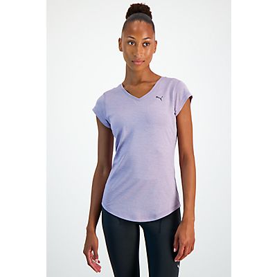 Train Favourite Heather Small Cat Damen T-Shirt von Puma