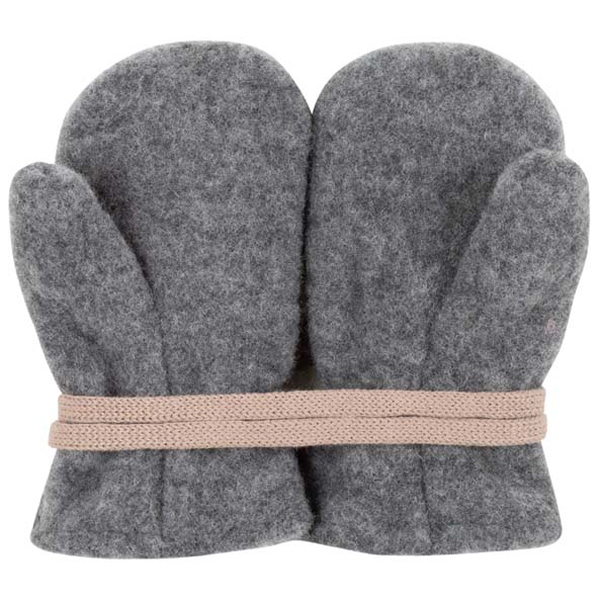 Pure Pure - Baby Fäustel Fleece - Handschuhe Gr 1 grau von Pure Pure