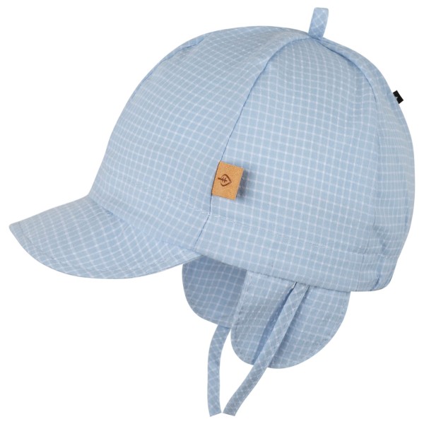 Pure Pure - Baby's Bindemütze - Cap Gr 45 cm grau/blau von Pure Pure