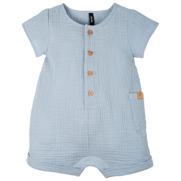 Pure Pure - Baby's Jumper Mull - Jumpsuit Gr 62;68;74;80;86 blau;oliv/gelb von Pure Pure