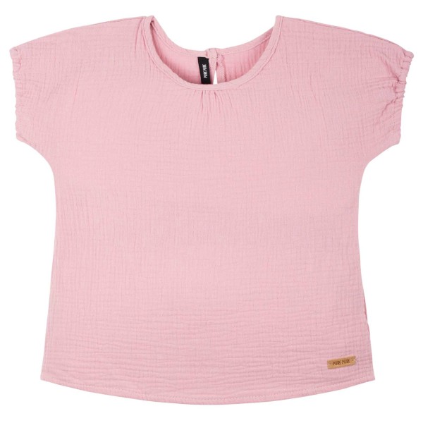 Pure Pure - Kid's Bluse Mull - T-Shirt Gr 104 mauve von Pure Pure