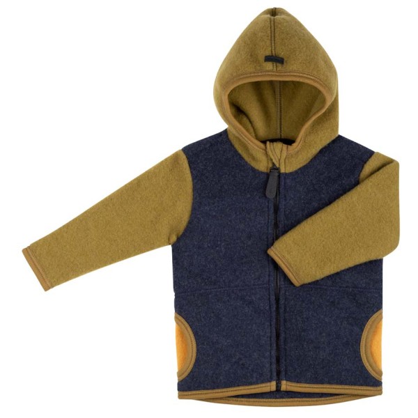 Pure Pure - Kid's Jacke Fleece - Fleecejacke Gr 74/80 blau von Pure Pure