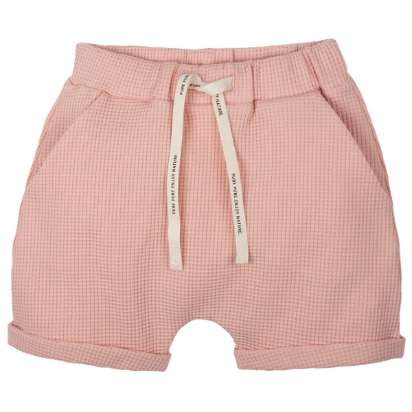 Pure Pure - Kid's Mini-Hose Waffle - Shorts Gr 92 rosa von Pure Pure