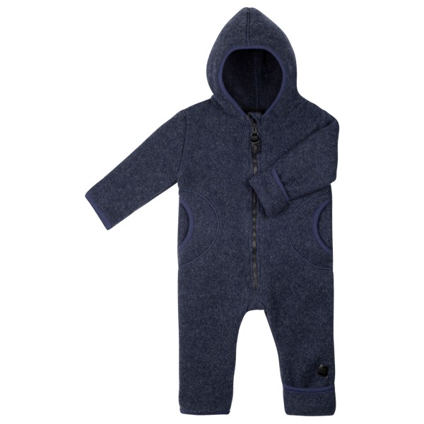 Pure Pure - Kid's Mini-Overall Fleece - Overall Gr 50/56 blau von Pure Pure