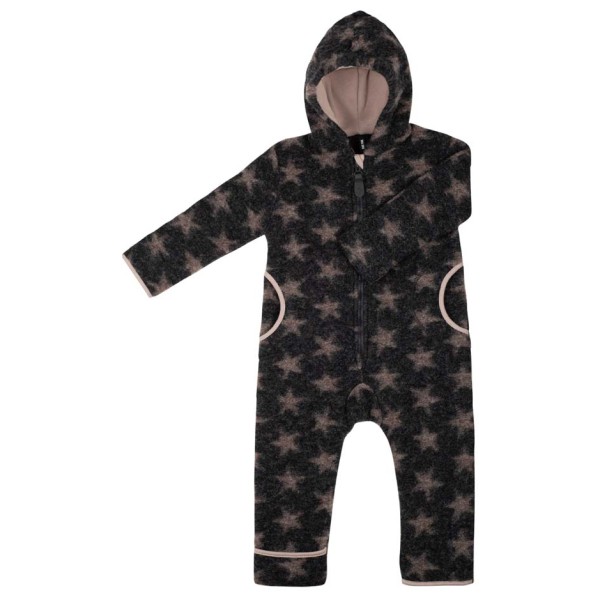 Pure Pure - Kid's Mini-Overall Walk Half Zip - Overall Gr 62/68 schwarz von Pure Pure