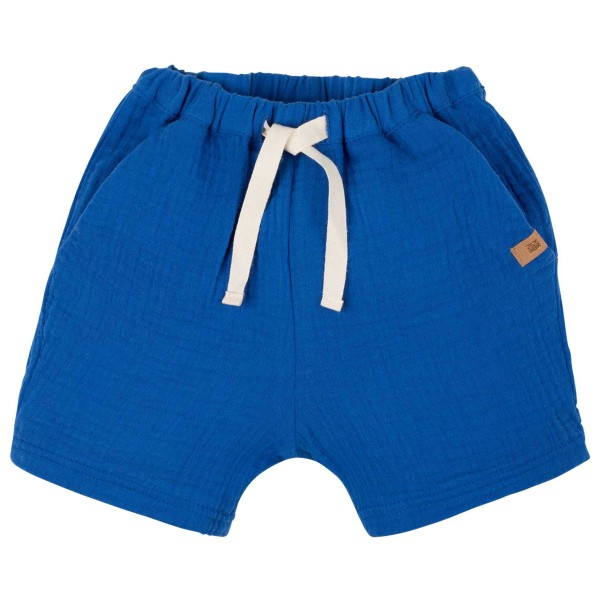 Pure Pure - Kid's Mini-Shorts Mull Uni - Shorts Gr 104 blau von Pure Pure