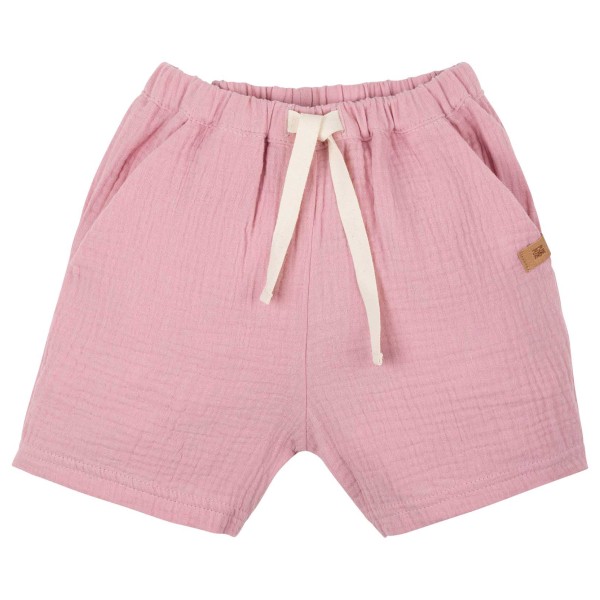 Pure Pure - Kid's Mini-Shorts Mull Uni - Shorts Gr 122/128 rosa von Pure Pure