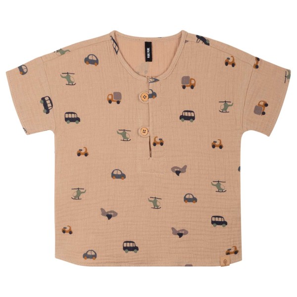 Pure Pure - Kid's Mini-T-Shirt Mull - T-Shirt Gr 98 beige Pure Pure - Kid's Mini-T-Shirt Mull - T-Shirt Gr 98 beige von Pure Pure