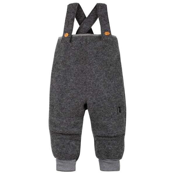 Pure Pure - Kid's Mini-Trägerhose Walk - Freizeithose Gr 110/116 grau von Pure Pure