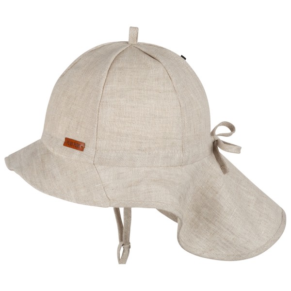 Pure Pure - Kid's Nackenschutz Leinen - Cap Gr 45 cm beige/grau Pure Pure - Kid's Nackenschutz Leinen - Cap Gr 45 cm beige/grau von Pure Pure