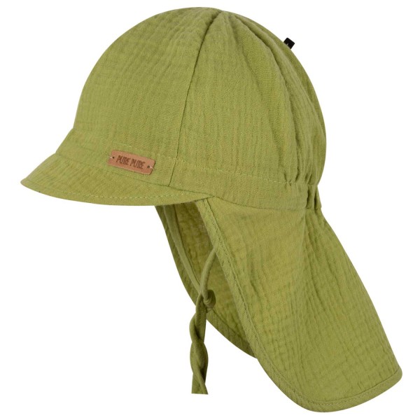Pure Pure - Kid's Nackenschutz Mull - Cap Gr 45 cm oliv Pure Pure - Kid's Nackenschutz Mull - Cap Gr 45 cm oliv von Pure Pure