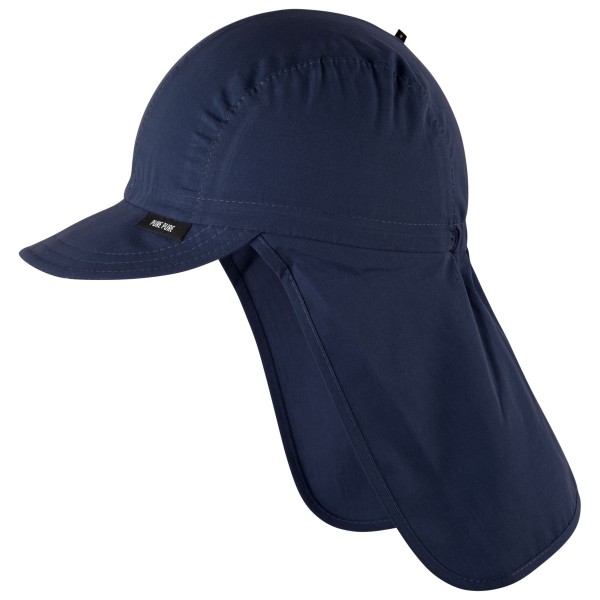 Pure Pure - Kid's Nackenschutz UV - Cap Gr 49 cm blau von Pure Pure