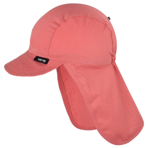 Pure Pure - Kid's Nackenschutz UV - Cap Gr 49 cm rot von Pure Pure