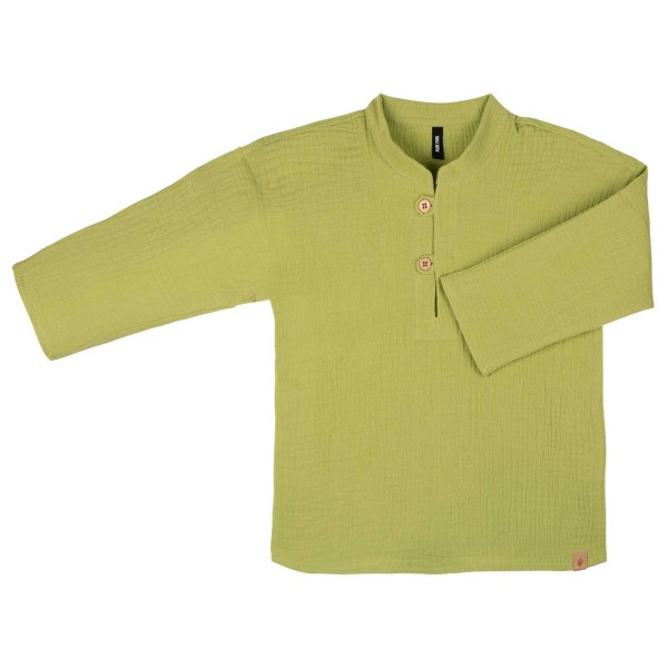 Pure Pure - Kid's Shirt Mull - Hemd Gr 104 avocado von Pure Pure