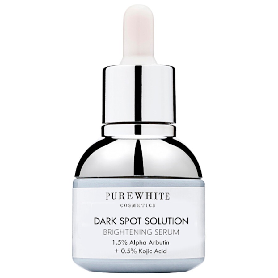 Pure White Cosmetics  Pure White Cosmetics Dark Spot Solution Brightening Serum – 1,5% Alpha Arbutin + 0,5% Kojic Acid glow_serum 30.0 ml von Pure White Cosmetics