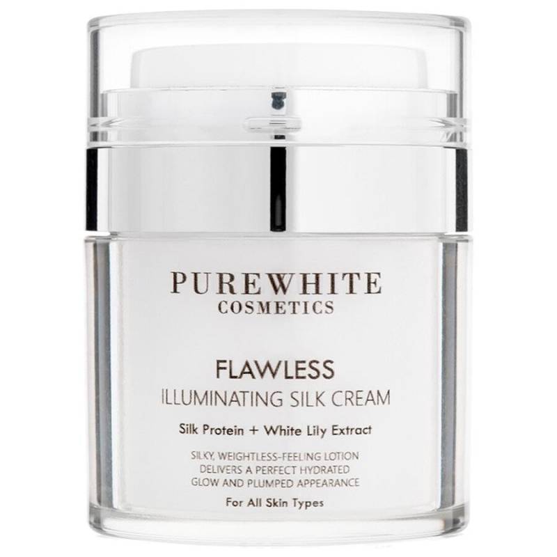 Pure White Cosmetics  Pure White Cosmetics Flawless Illuminating Silk Cream gesichtscreme 50.0 ml von Pure White Cosmetics