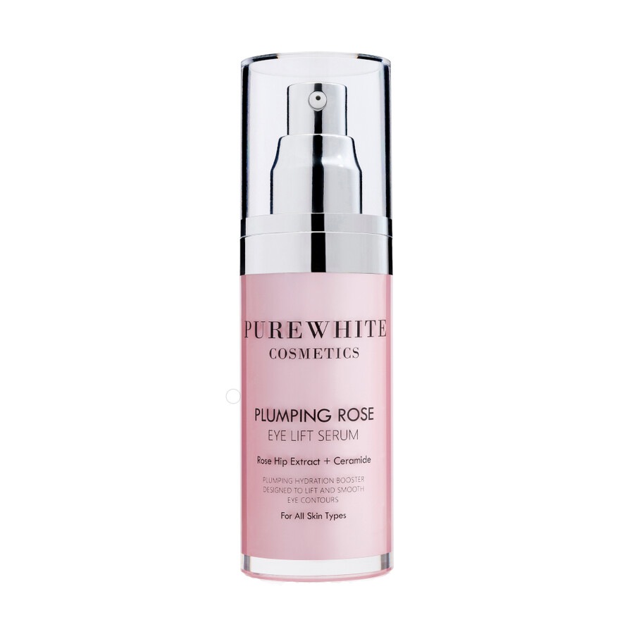 Pure White Cosmetics  Pure White Cosmetics Plumping Rose Eye Lift Serum augenserum 30.0 ml von Pure White Cosmetics