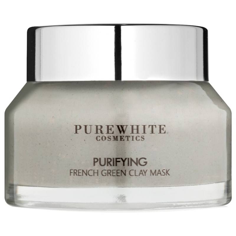 Pure White Cosmetics  Pure White Cosmetics Purifying French Green Clay Mask reinigungsmaske 50.0 ml von Pure White Cosmetics