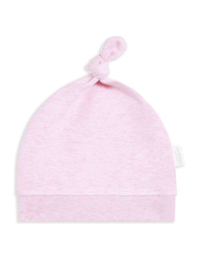 Purebaby Knot hat - Pink von Purebaby