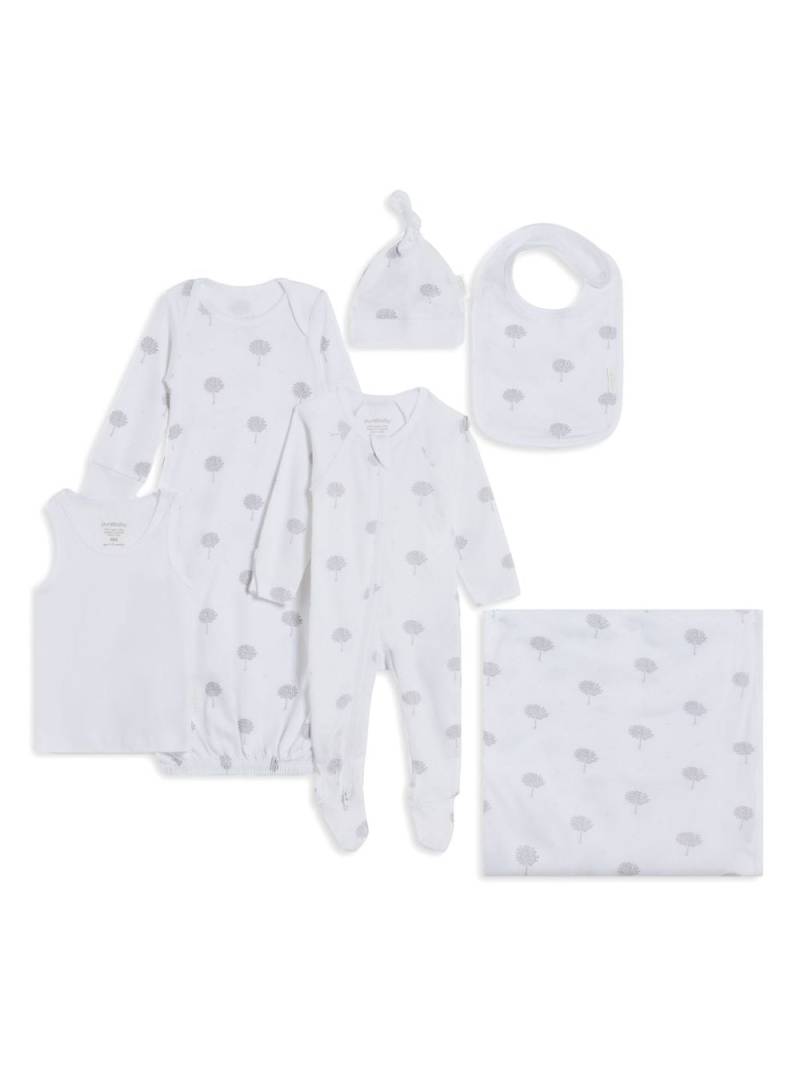 Purebaby Vanilla Nautical hospital pack - White von Purebaby