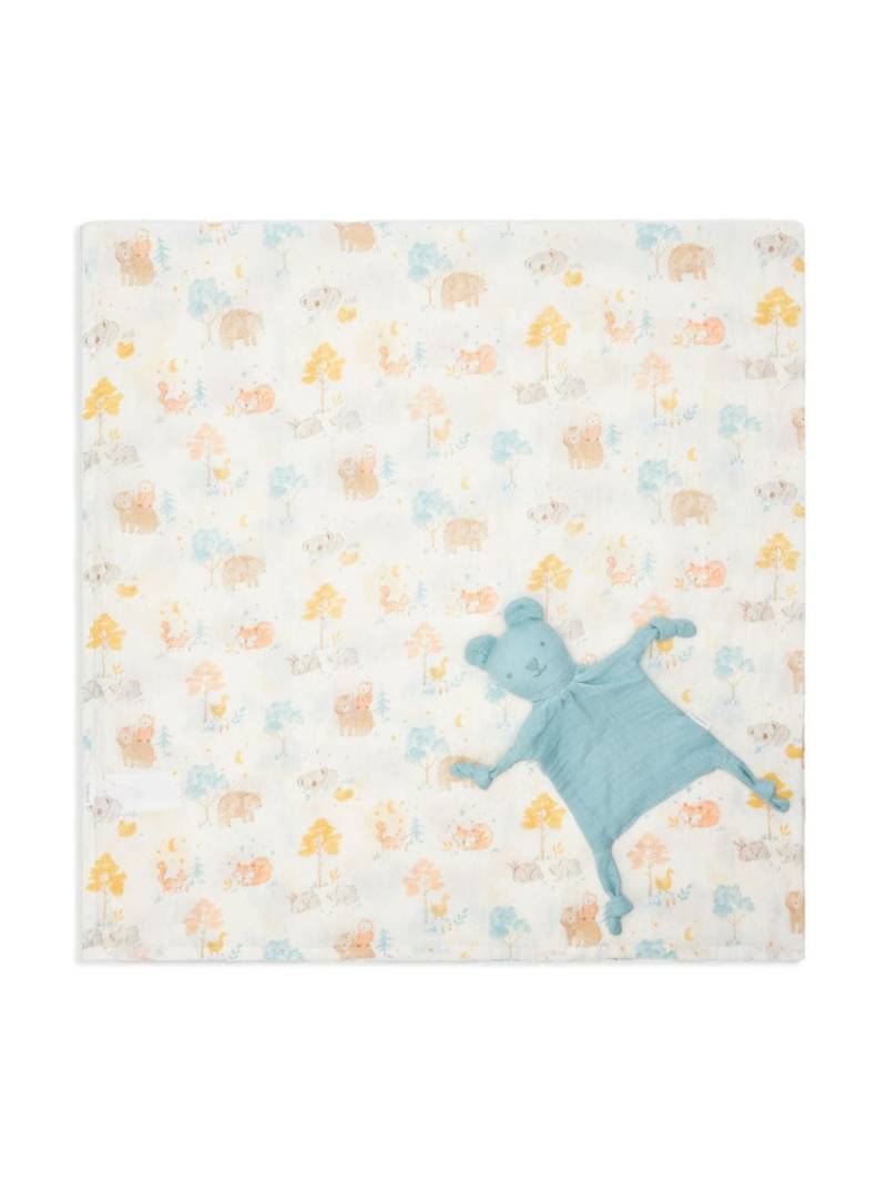 Purebaby graphic print blanket - Neutrals von Purebaby