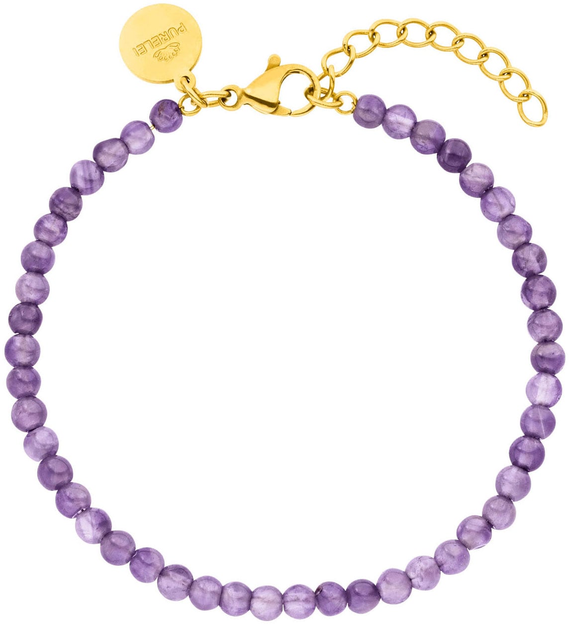 Purelei Armband »Schmuck Geschenk Edelstein Armschmuck Armkette, 23381«, mit Amethyst oder Aventurin von Purelei