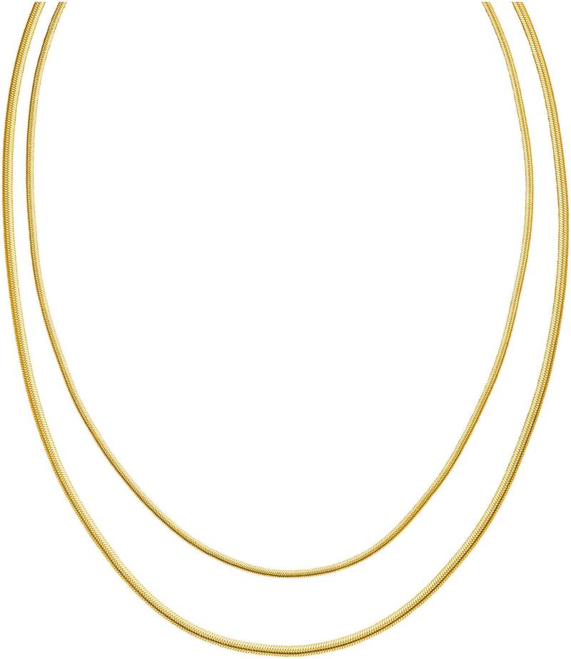 Purelei Kette ohne Anhänger »Schmuck Geschenk Two Layers doppelte Kette, 23171« von Purelei