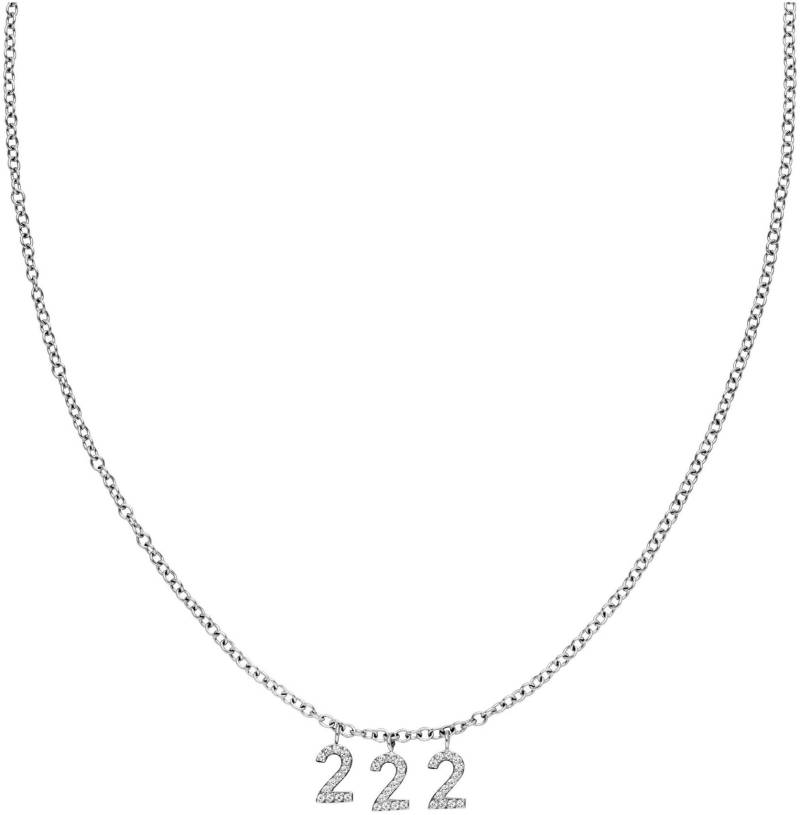 Purelei Kette mit Anhänger »Schmuck Geschenk Angel Numbers, 23401, 111-222-444-777«, mit Zirkonia (synth.) von Purelei