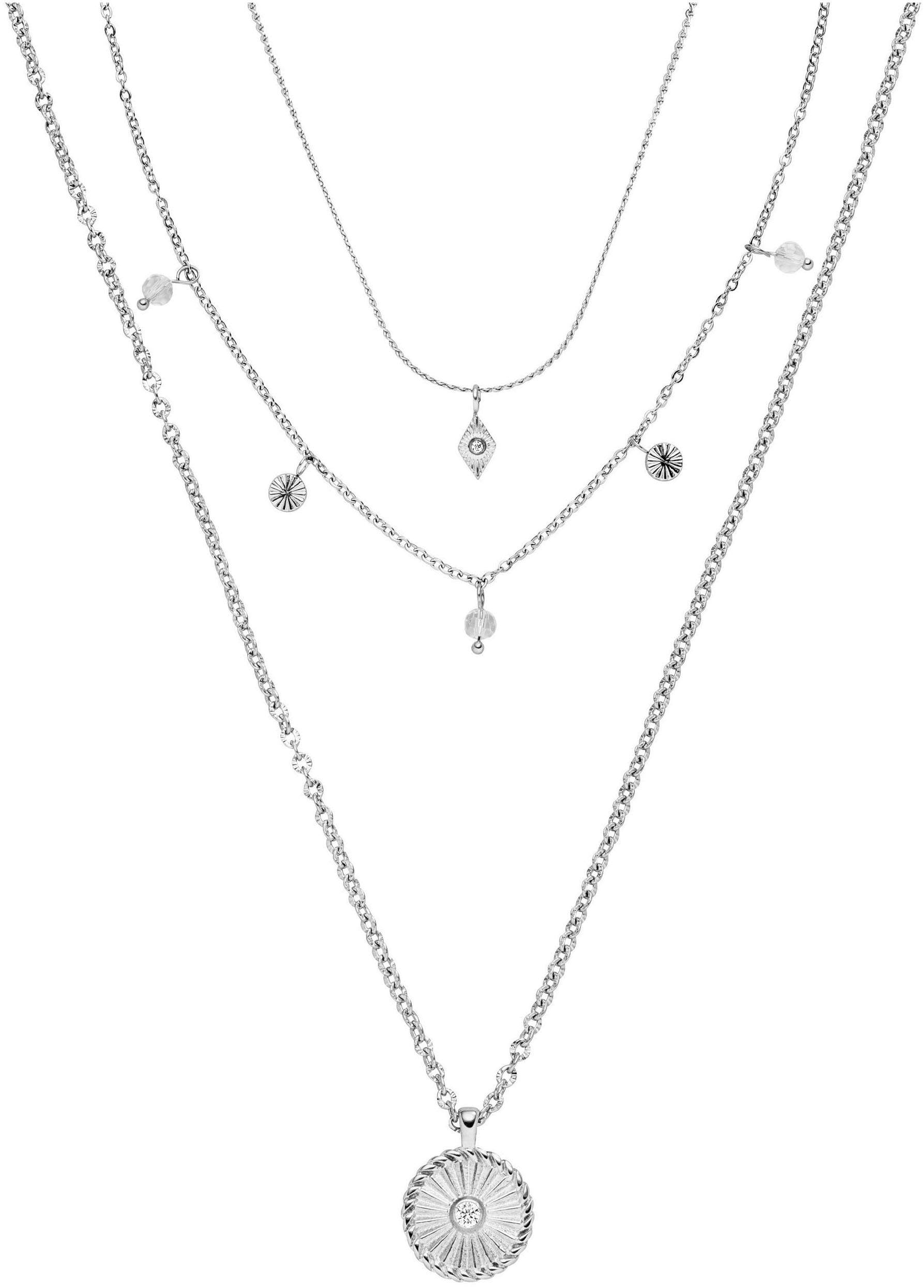 Purelei Ketten-Set »Schmuck Geschenk Kaipo, 2044«, (Set, 3 tlg.), mit Zirkonia (synth.) von Purelei