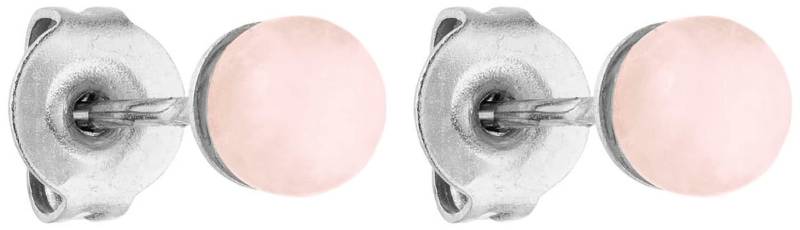 Purelei Paar Ohrstecker »Schmuck Geschenk Rose Quartz Ohrringe, 23381«, mit Rosenquarz von Purelei