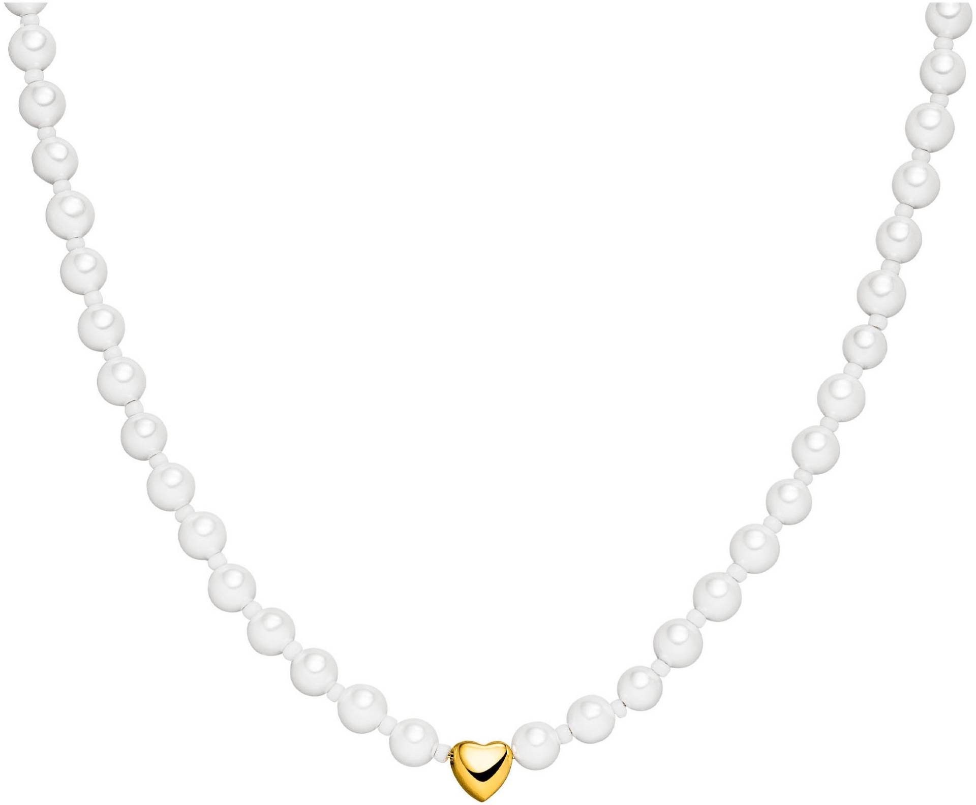 Purelei Perlenkette »Schmuck Geschenk Lovely Herz, 23031-Necklace-Lovely«, mit Muschelperle von Purelei