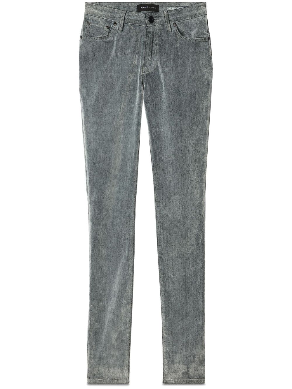 Purple Brand Flock Clean tapered jeans - Grey von Purple Brand