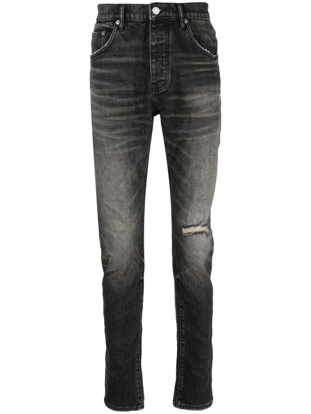Purple Brand P001 slim-leg jeans - Black von Purple Brand