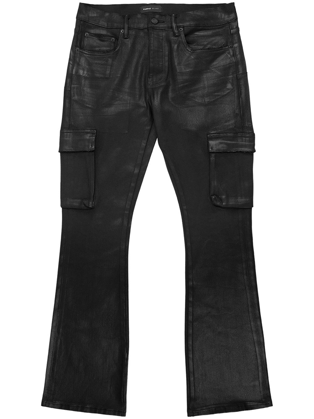 Purple Brand P004 flared jeans - Black von Purple Brand