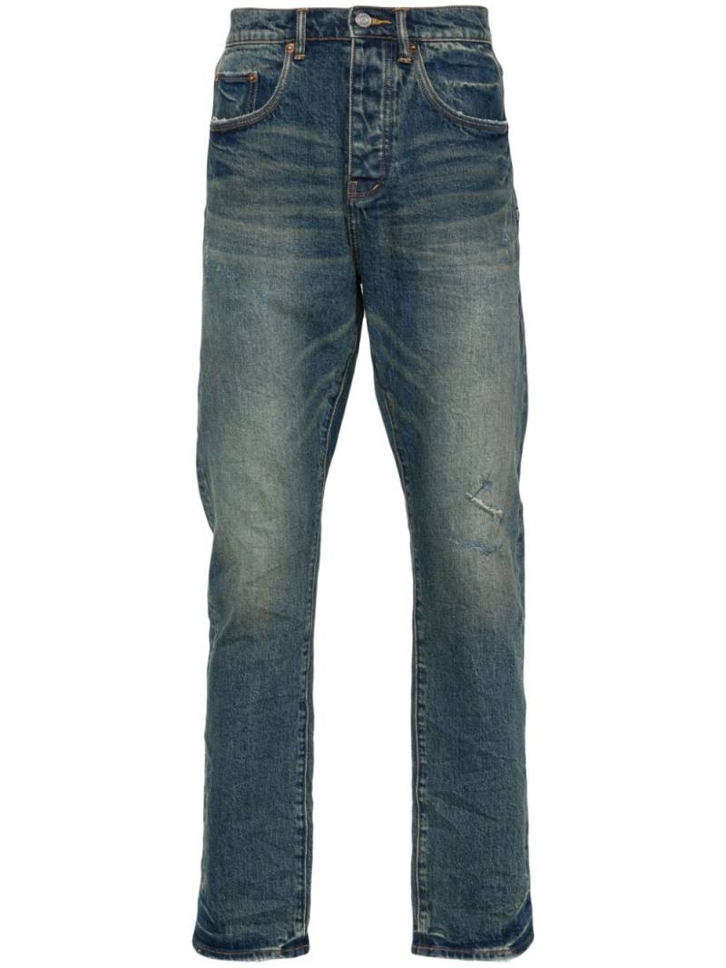 Purple Brand P005 Vintage Dirty Patina jeans - Blue von Purple Brand