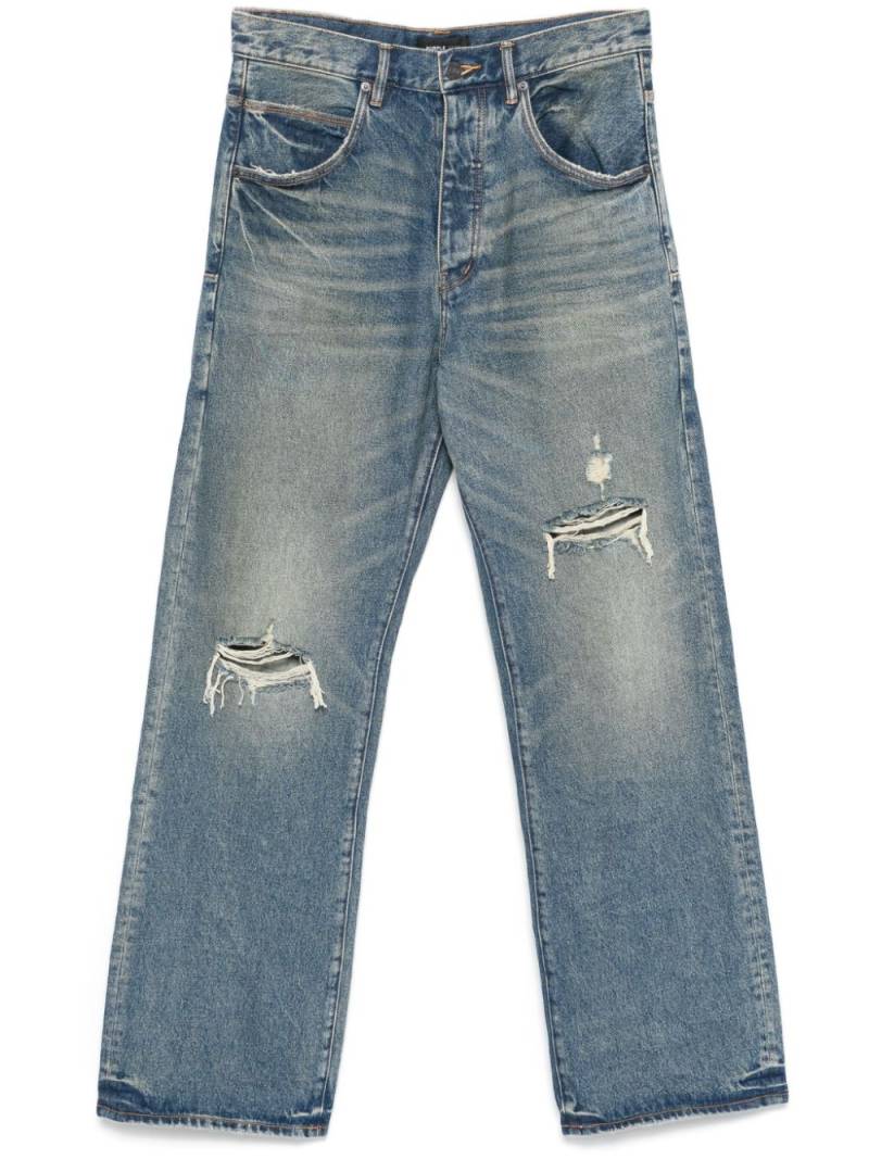 Purple Brand P018 distressed jeans - Blue von Purple Brand