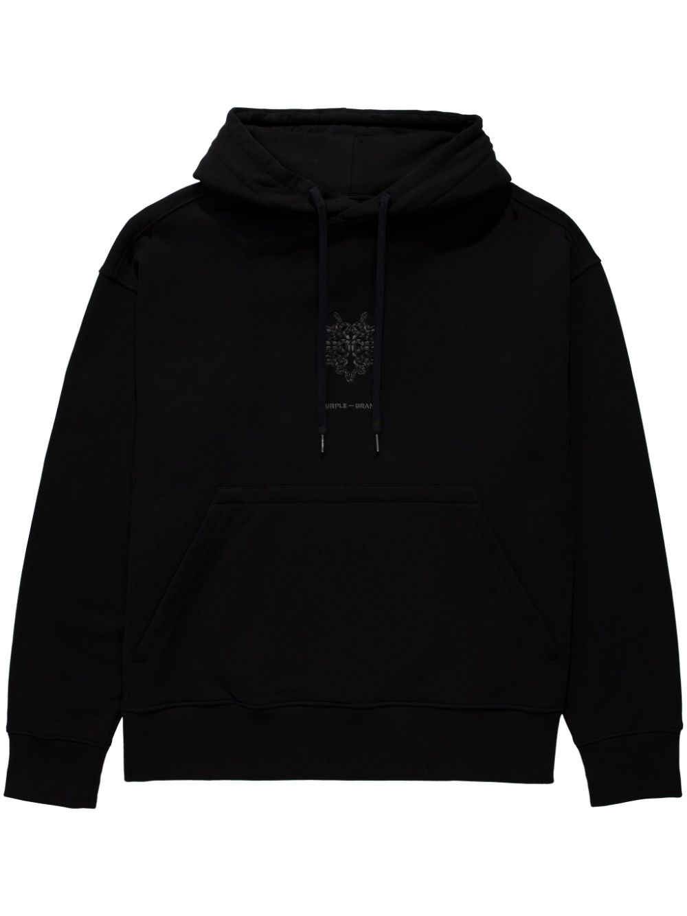 Purple Brand P436 OVERSIZED HOODIE - Purple Snake Black Beauty von Purple Brand