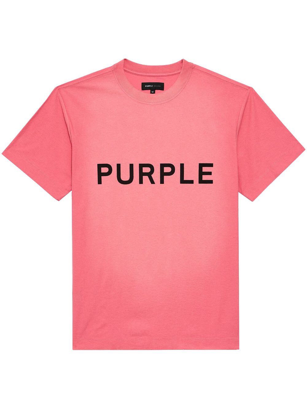 Purple Brand Wordmark cotton T-shirt - Pink von Purple Brand
