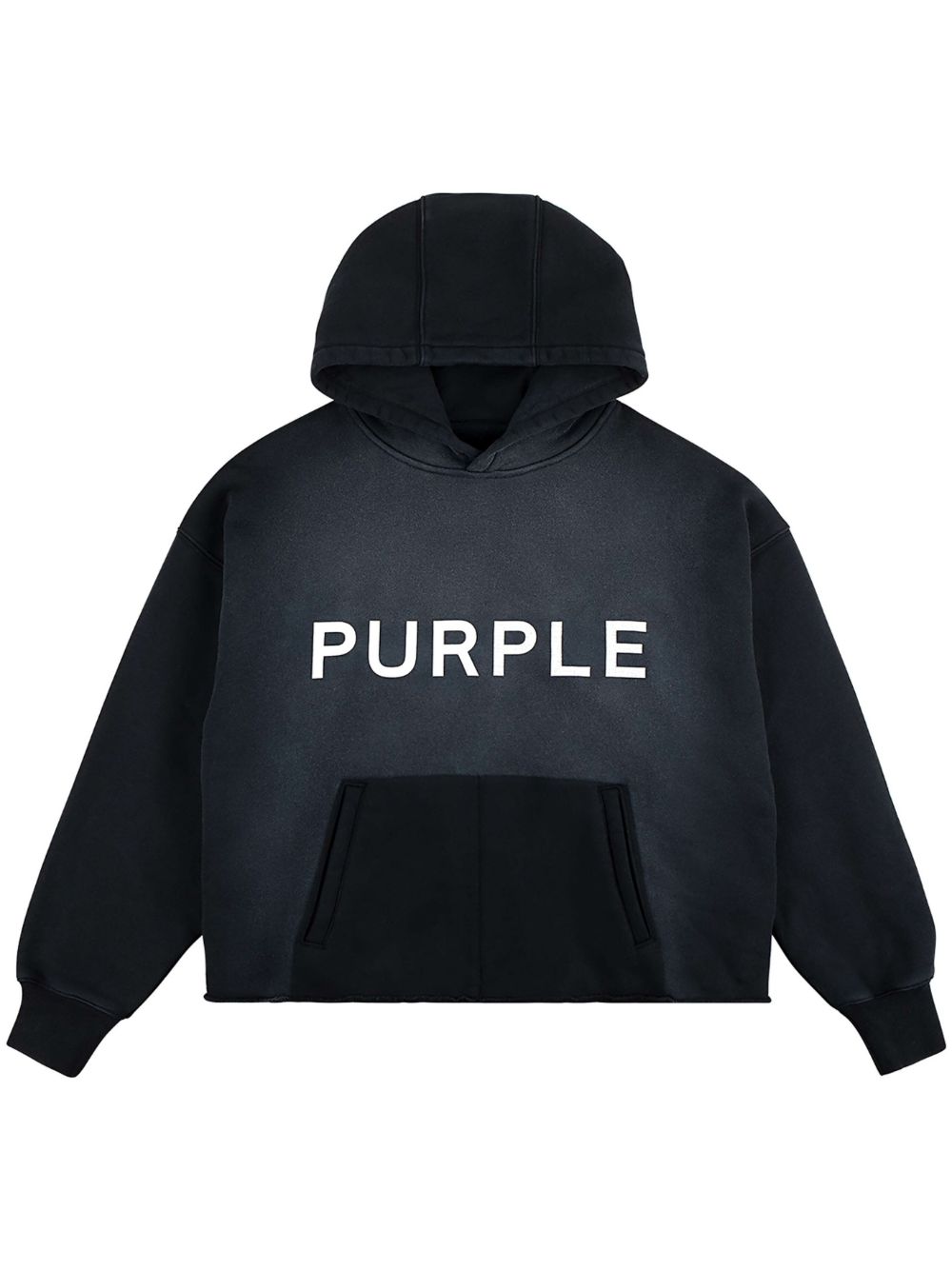 Purple Brand Wordmark hoodie - Black von Purple Brand