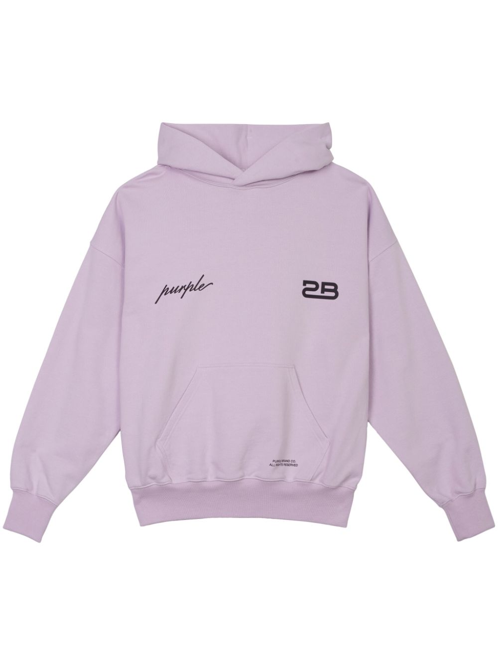 Purple Brand logo-print hoodie von Purple Brand