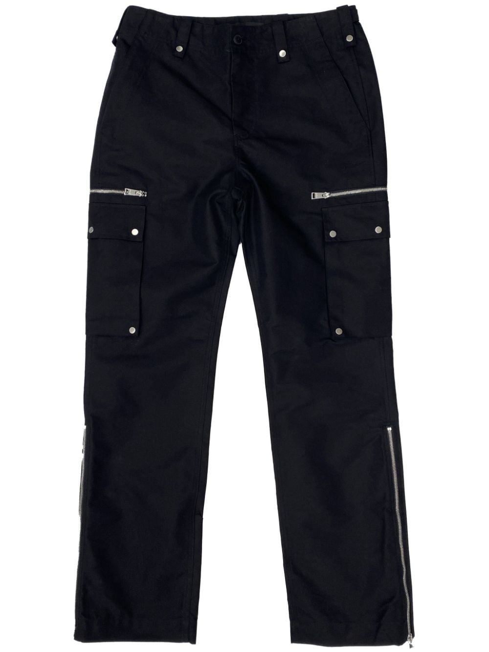 Purple Brand straight-leg cargo jeans - Black von Purple Brand