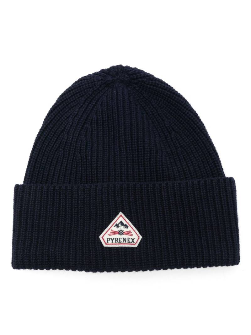 Pyrenex Gomma beanie hat - Blue von Pyrenex