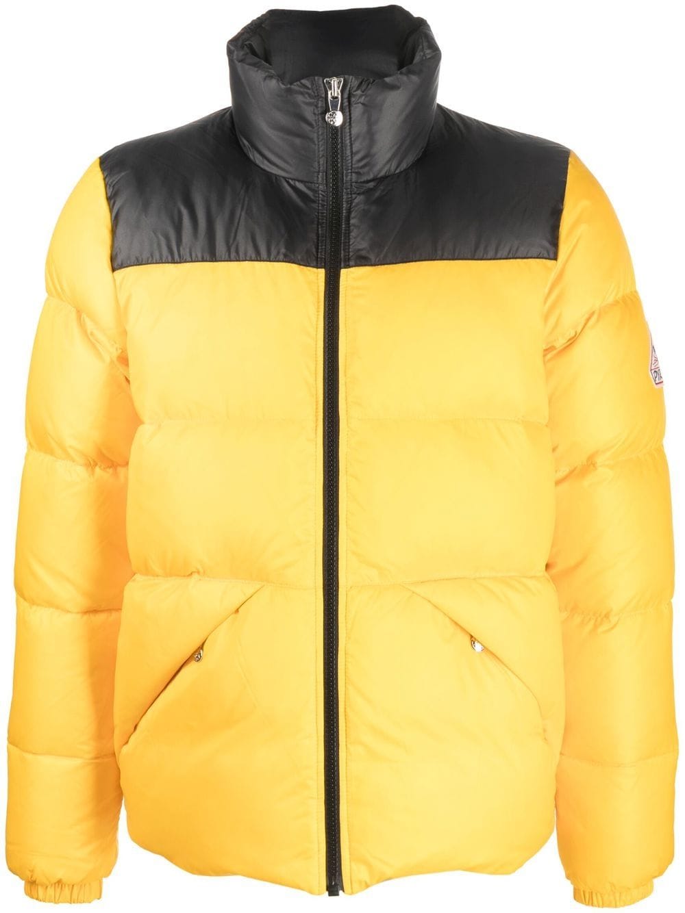 Pyrenex Radiant colour-block puffer jacket - Yellow von Pyrenex