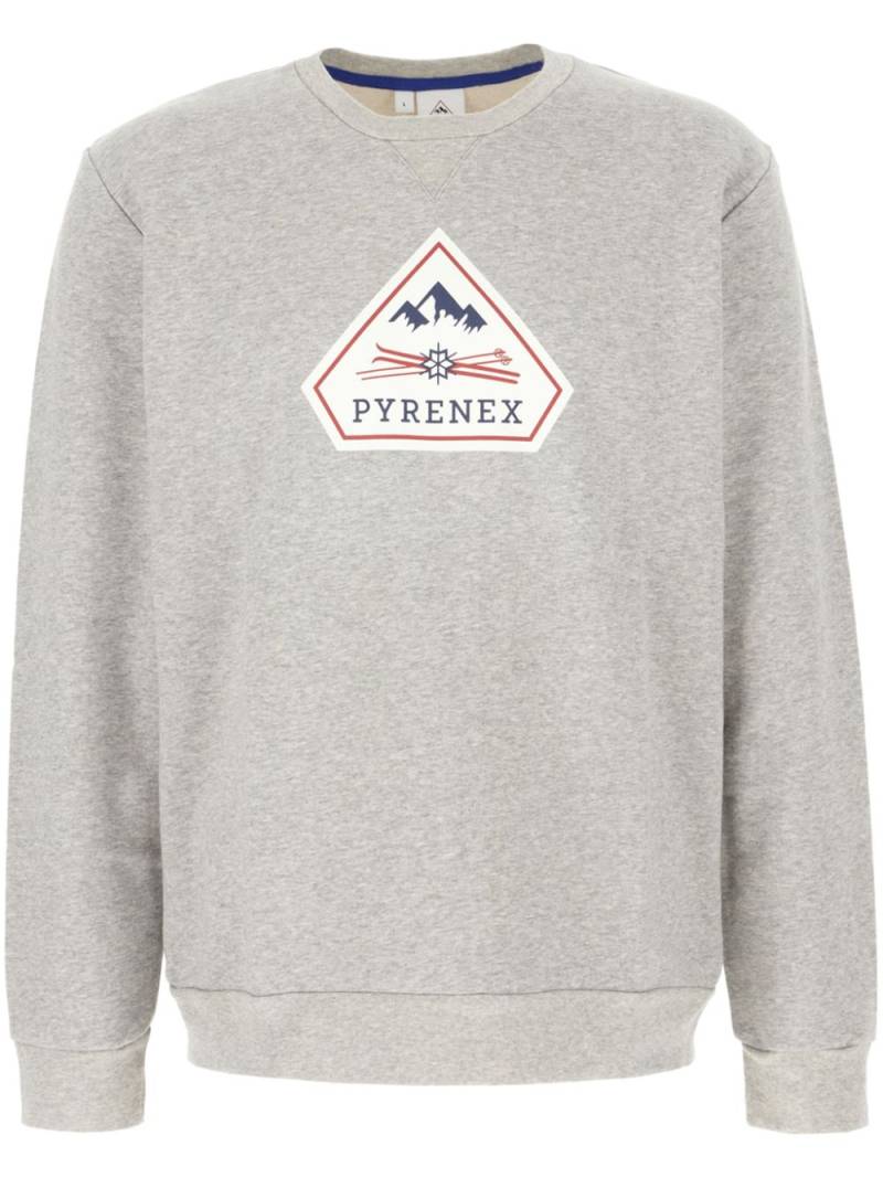 Pyrenex logo print sweatshirt - Grey von Pyrenex