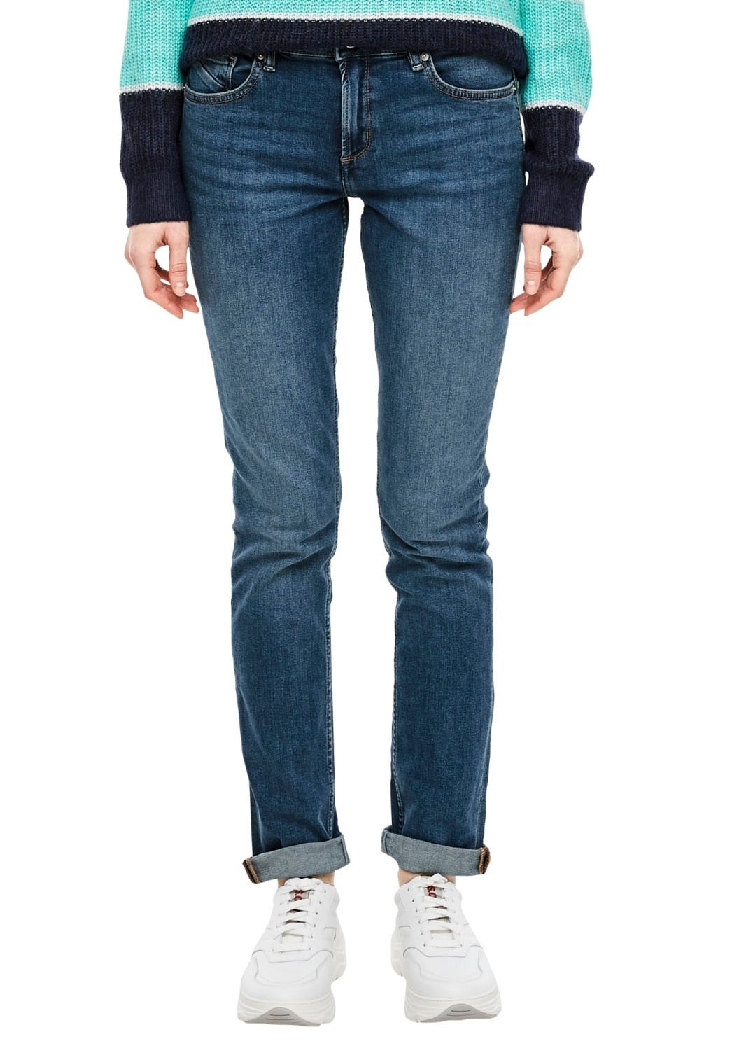 QS Slim-fit-Jeans »Catie Slim«, in typischer 5-Pocket Form von QS