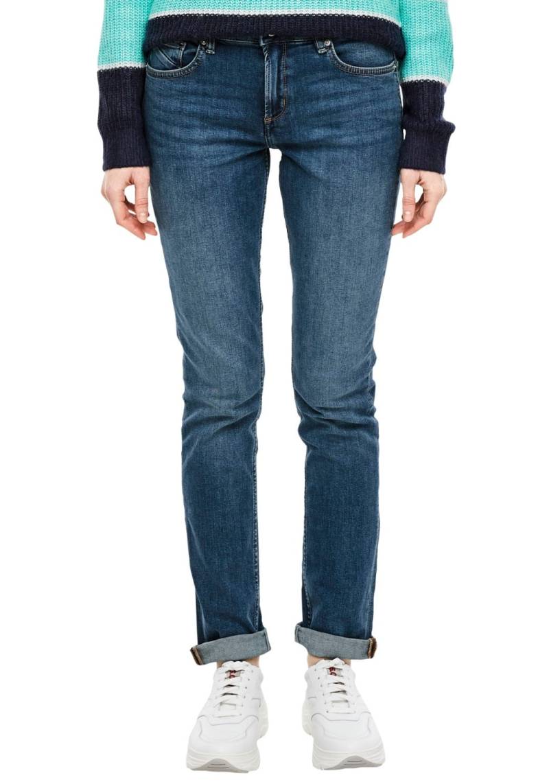 QS Slim-fit-Jeans »Catie Slim«, in typischer 5-Pocket Form von QS